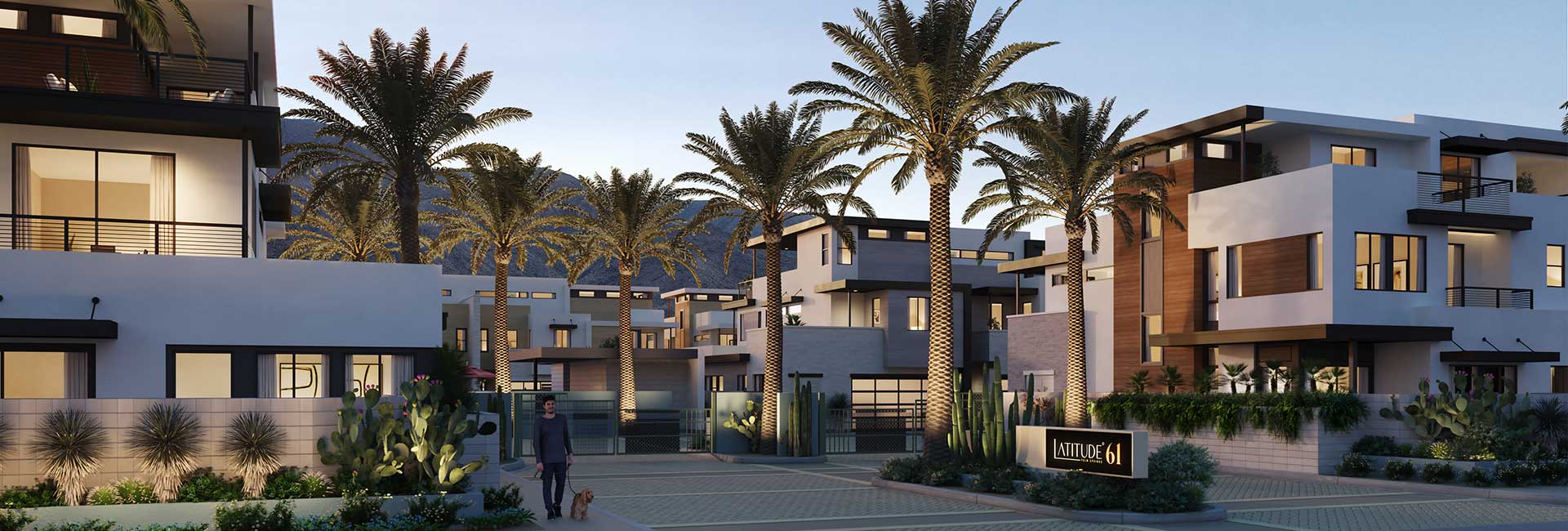 Latitude 61 community in Palm Springs